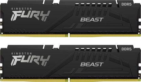 Модуль памяти DDR5 64Gb (2x32Gb Kit) Kingston 5200 Fury Beast KF552C40BBK2-64