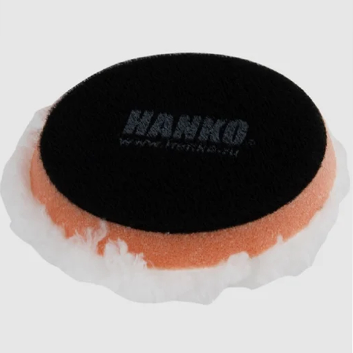 Hanko Диск полировальный мягкий из микрофибры на липучке 125мм с центральным отверстием
