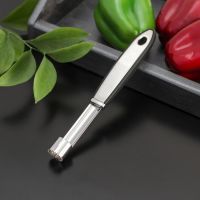 Нож для сердцевины Доляна Blade, 21 см, ручка soft - touch, чёрный