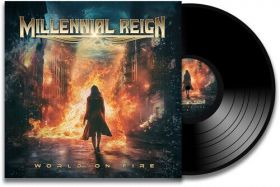MILLENNIAL REIGN - World on Fire Black Vinyl