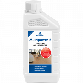 Cредство для Мытья Полов Prosept Multipower E 1л 102-1 / Просепт.