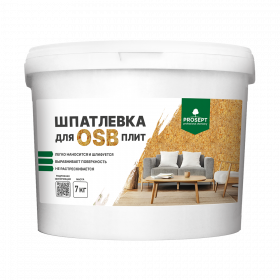 Шпатлевка для Плит OSB Prosept 7кг 081-7 / Просепт.