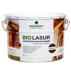 Антисептик Лессирующий Prosept BiO Lasur 9л Белый / Просепт.