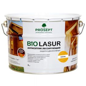 Антисептик Лессирующий Prosept BiO Lasur 9л Дуб / Просепт.