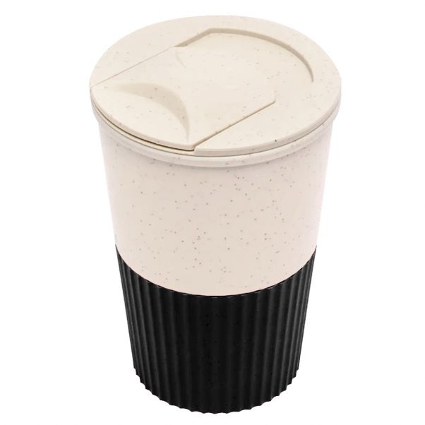 Эко стакан WAY с черной отделкой