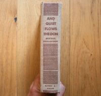 Тихий дон по-английски 1934 первое английское издание / Шолохов