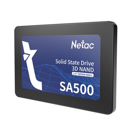 Накопитель SSD 480Gb Netac NT01SA500-480-S3X
