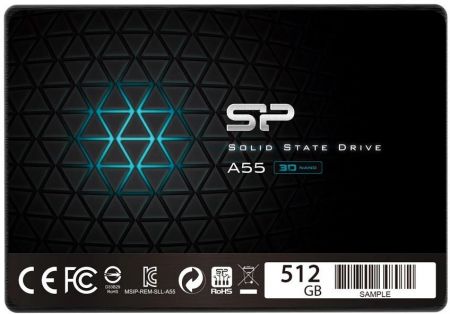 Накопитель SSD 512Gb Silicon Power A55 SP512GBSS3A55S25
