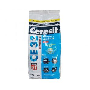 Затирка "Ceresit" белая 2 кг.