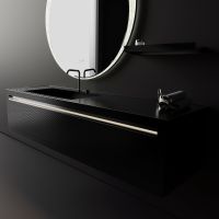 Комплект мебели для ванной Black & White V-2408