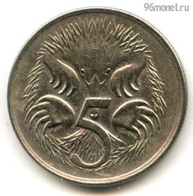 Австралия 5 центов 1980