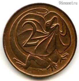 Австралия 2 цента 1966