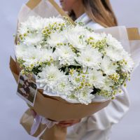 Летний  полевой букет с ромашками