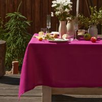 Скатерть Этель Linen collection rose 145х110см, 100%лён 265 г/м2