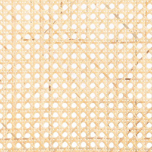 Стул LOKI дерево вяз/ротанг, 51х44х86 см, Чёрный