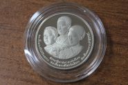 Таиланд 10 бат "100 лет Обществу Красного креста в Таиланде" 1993 год Proof