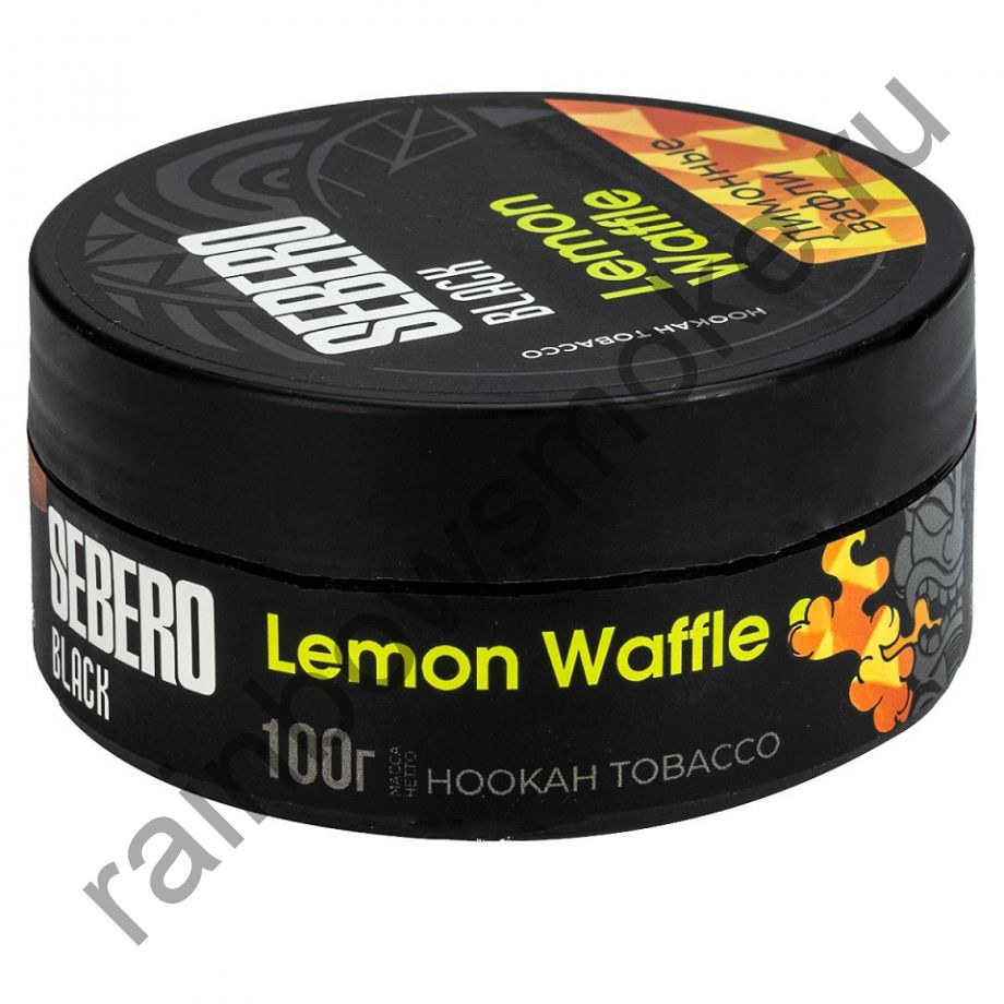 Sebero Black 100 гр - Lemon Waffle (Лимонные Вафли)