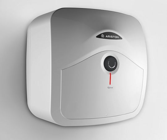 Настенный накопительный электрический водонагреватель с установкой над раковиной Ariston ANDRIS R 30 схема 2