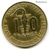 Западная Африка 10 франков 1982