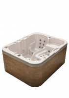 Гидромассажный СПА бассейн Albatros Progress 221,5х179,5 схема 1