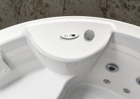 Гидромассажный СПА бассейн Albatros Pacific 231 231х231 схема 5