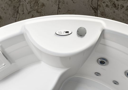 Гидромассажный СПА бассейн Albatros Pacific 231 231х231 схема 5