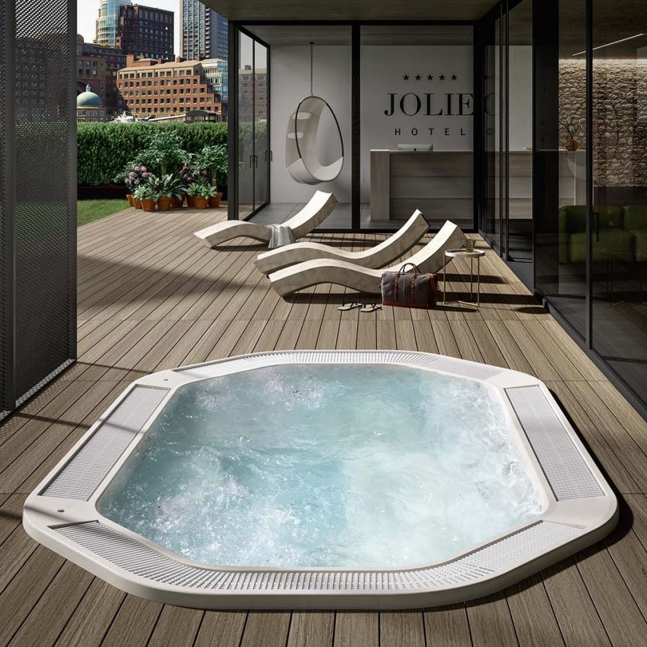 Изображение Гидромассажный СПА бассейн Albatros Beverly 380х250