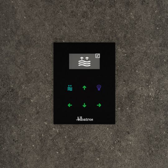 Сауна с душевой Albatros Modula S Combi 300 х 175 см схема 4