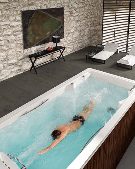 СПА бассейн Albatros Harry Swim 3 с противотоком 400х230 схема 6