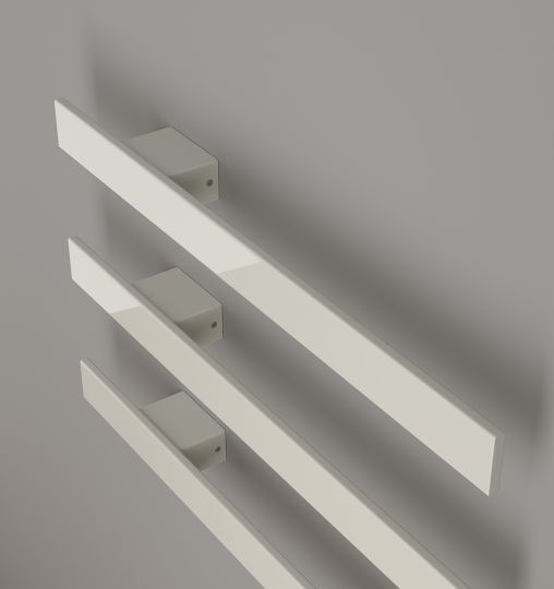 Электрический полотенцесушитель Broner SCOMPARTIMENTO 800 мм универсальный монтаж схема 3