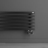 Водяной горизонтальный полотенцесушитель Broner MOOT H 8 380.2000 30х30 2000 мм схема 1