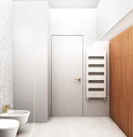 Полотенцесушитель вертикальный электрический Broner Nove NV.EL.050.150.0000.R 500 мм схема 1