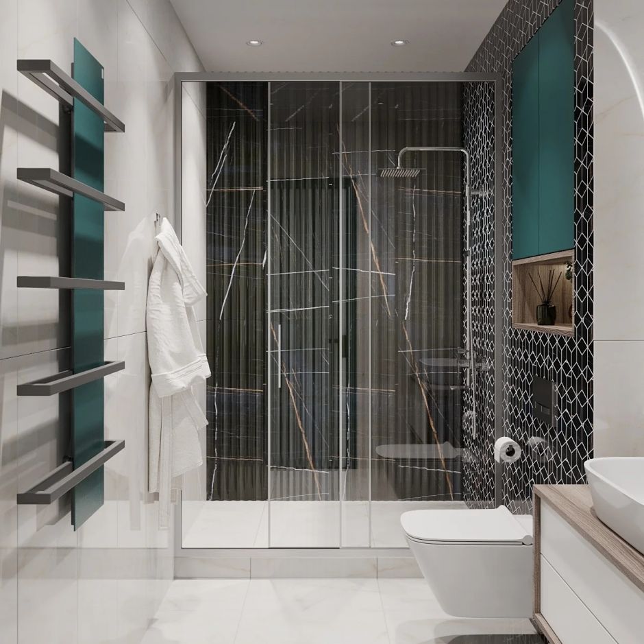 Полотенцесушитель водяной Broner Alto ALT.050.120.0000.R(R)/(L)  вертикальный 500 мм