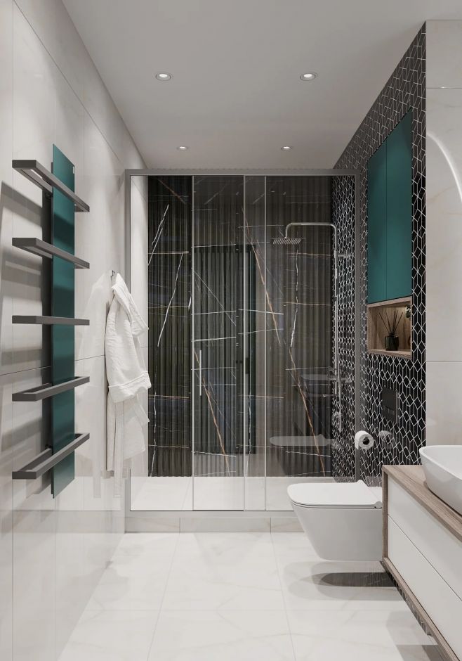 Полотенцесушитель электрический Broner Alto ALT.EL.050.120. 0000.R(R)/(L) вертикальный 500 мм ФОТО