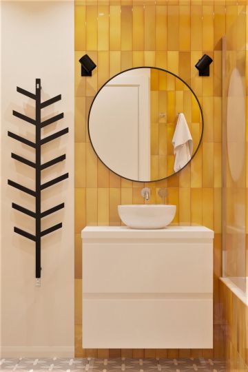 Полотенцесушитель электрический Broner Тайга 40х40 TG.EL.050.150.0000.R дизайнерский 500 мм схема 2