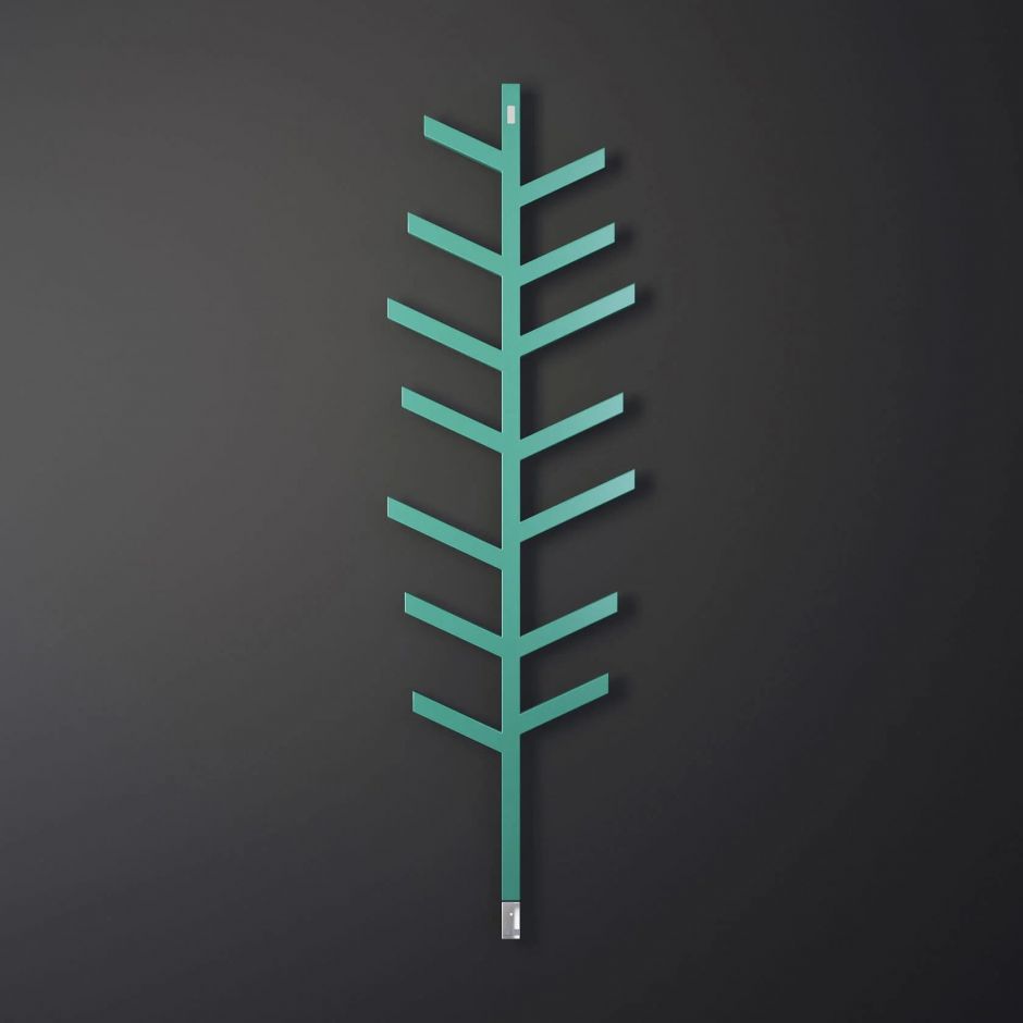 Дизайнерский полотенцесушитель Broner Тайга 40х40 TG.EL.065.150.0000.R электрический 650 мм ФОТО