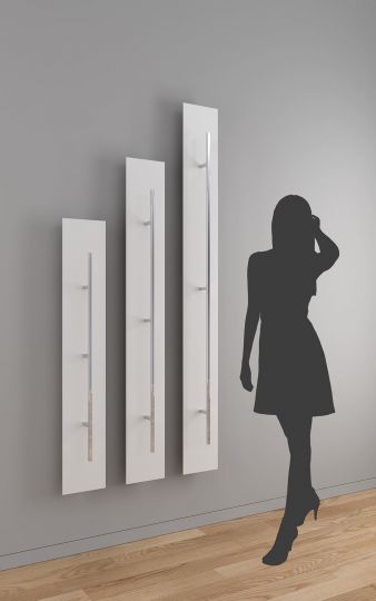 Дизайнерский полотенцесушитель Broner Vector V C.EL.1750.200 электрический 200 мм схема 12