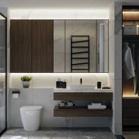 Водяной полотенцесушитель Broner Cube ZZ CZ.050.150.0000 на ГВС 500 мм схема 1