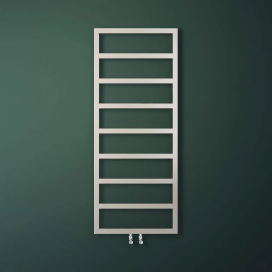 Полотенцесушитель Broner Cube CB.050.150.0000 водяной на ГВС 500 мм схема 2