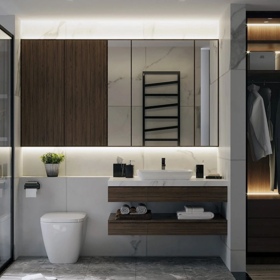 Изображение Полотенцесушитель электрический Broner Cube ZZ CZ. EL. 050.180.0000 дизайнерский 500 мм