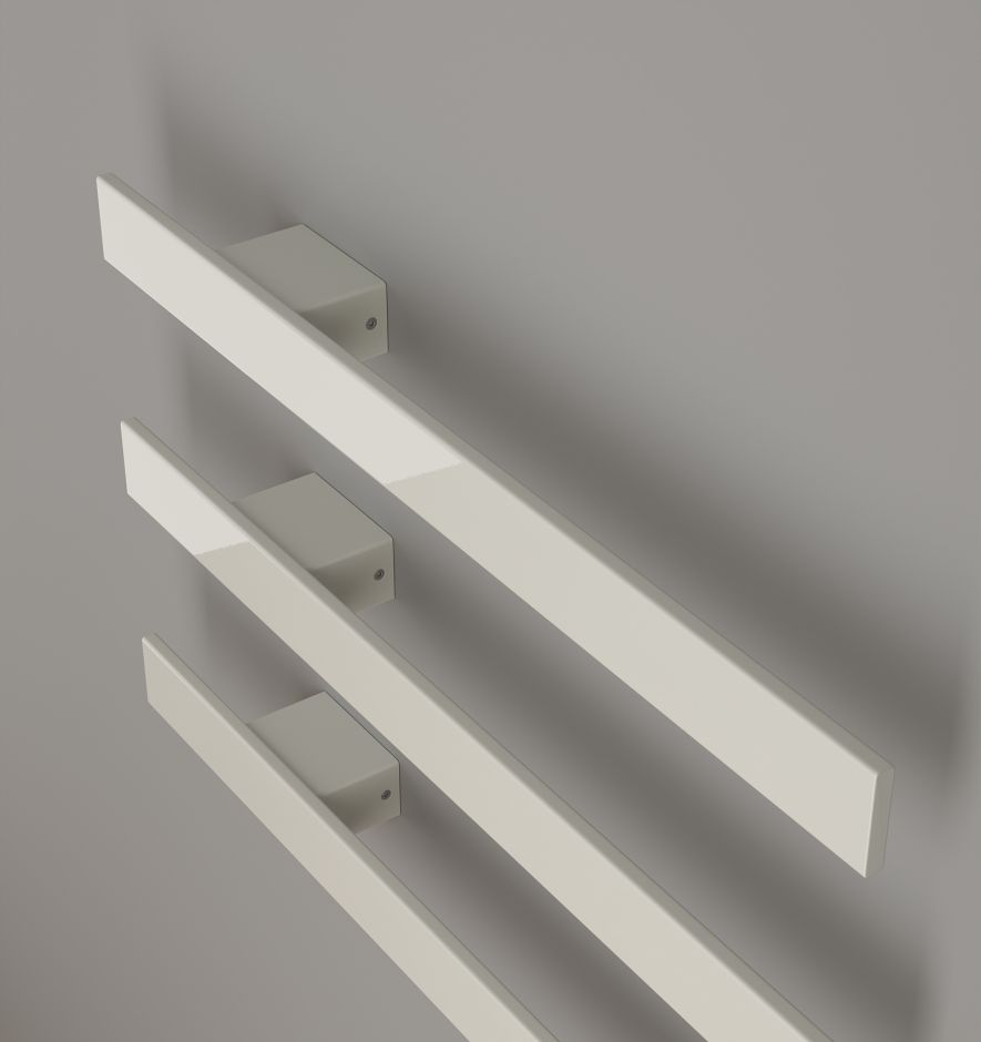 Электрический дизайнерский полотенцесушитель Broner SCOMPARTIMENTO 600 мм универсальный монтаж ФОТО