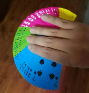 Четырехцветные карты для манипуляций Four-Color Manipulation Cards (Flesh Back)