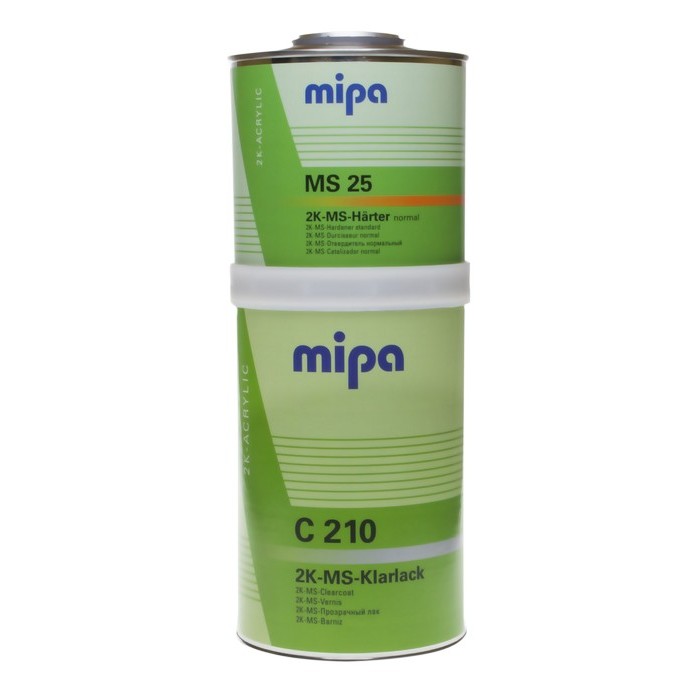 Mipa 2K МS Klarlack C210, Лак акриловый, объем 1,5л.