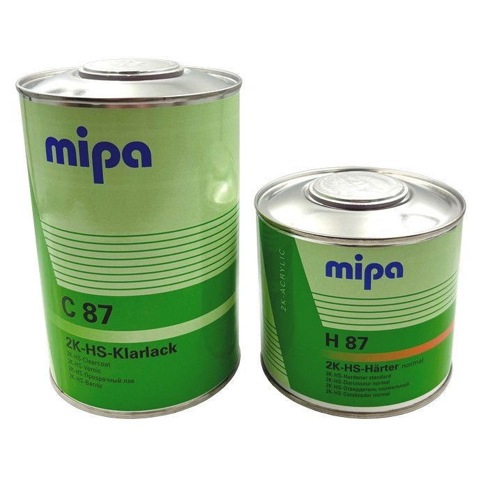 Mipa C 87 2K-HS-Klarlack Лак акриловый стойкий к царапинам, объём 1,5л.