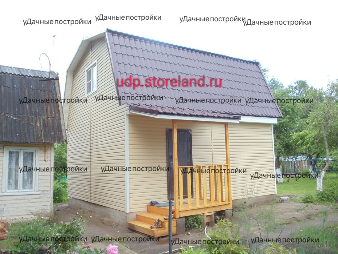Дом 6х6 с мансардой