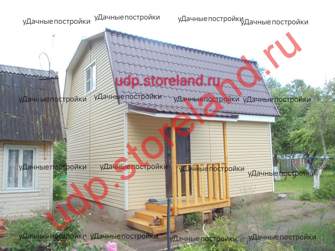 Дом 6х6 с мансардой