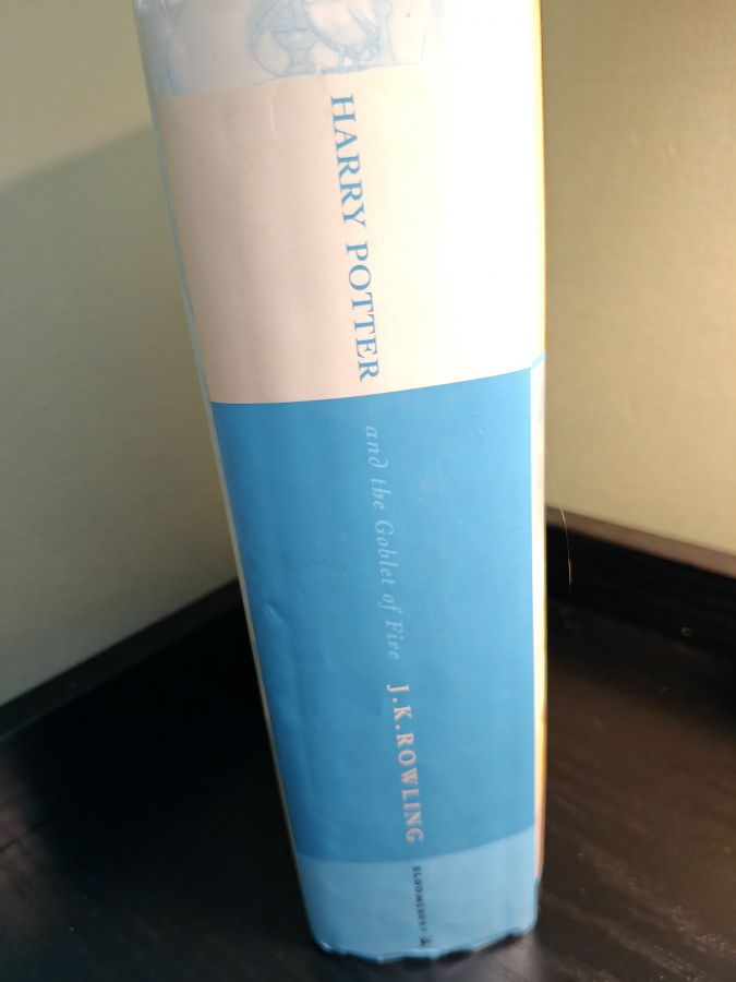 Harry Potter and the goblet of Fire британское издание 2 тираж