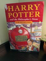Harry Potter and the philosopher's stone large print первый тираж❗