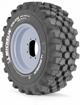 Шина 440/80R28 BIBLOAD HARD SURFACE TL 163A8/163B MICHELIN