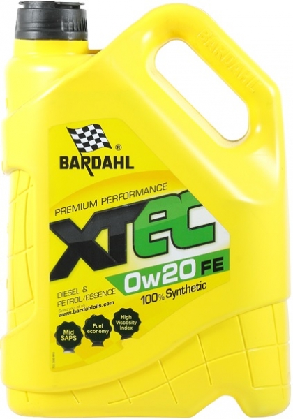 Bardahl XTEC FE 0W-20, 5л